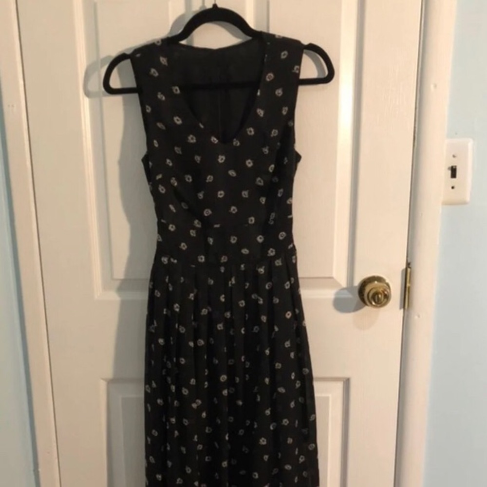 Patterned maxi dress